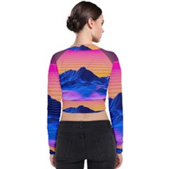 Long Sleeve Zip Up Bomber Jacket 