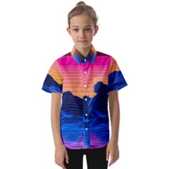Kids  Short Sleeve Shirt 