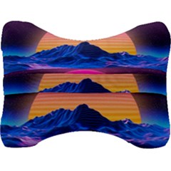 Velour Seat Head Rest Cushion 