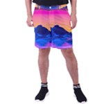 Outrun-vaporwave-hd-wallpaper-preview Men s Pocket Shorts