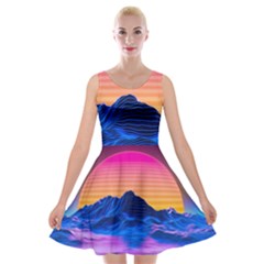 Velvet Skater Dress 