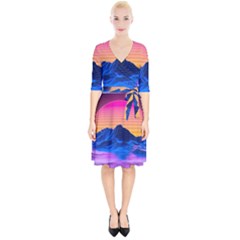 Wrap Up Cocktail Dress 