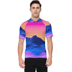Men s Short Sleeve Rash Guard 