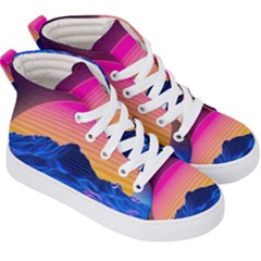 Kids  Hi-Top Skate Sneakers 