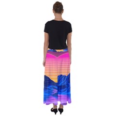 Flared Maxi Skirt 