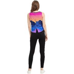 V-Neck Cropped Tank Top 