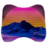 Outrun-vaporwave-hd-wallpaper-preview Velour Head Support Cushion
