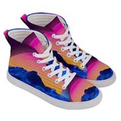 Men s Hi-Top Skate Sneakers 