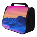 Outrun-vaporwave-hd-wallpaper-preview Full Print Travel Pouch (Small)