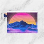 Outrun-vaporwave-hd-wallpaper-preview Canvas Cosmetic Bag (Medium)