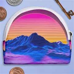 Horseshoe Style Canvas Pouch 