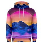 Outrun-vaporwave-hd-wallpaper-preview Men s Overhead Hoodie
