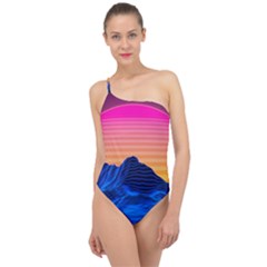 Classic One Shoulder Swimsuit 