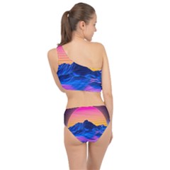 Spliced Up Two Piece Swimsuit 