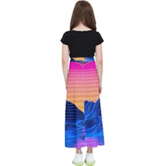 Kids  Flared Maxi Skirt 