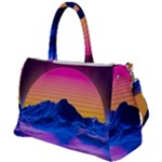 Outrun-vaporwave-hd-wallpaper-preview Duffel Travel Bag