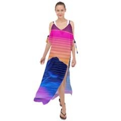 Maxi Chiffon Cover Up Dress 