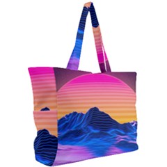 Simple Shoulder Bag 