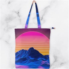 Double Zip Up Tote Bag 