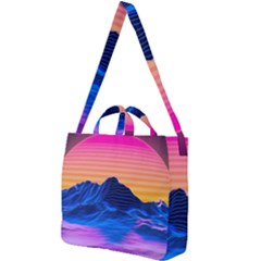 Square Shoulder Tote Bag 