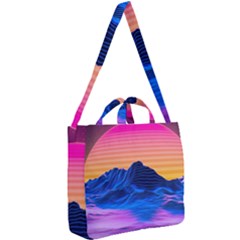 Square Shoulder Tote Bag 