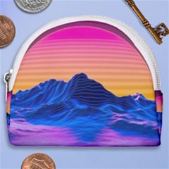 Horseshoe Style Canvas Pouch 