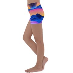 Kids  Lightweight Velour Yoga Shorts 