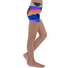 Kids  Lightweight Velour Yoga Shorts 