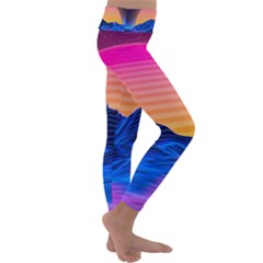 Kids  Lightweight Velour Classic Yoga Leggings 