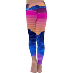 Kids  Lightweight Velour Classic Yoga Leggings 