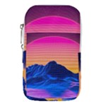 Outrun-vaporwave-hd-wallpaper-preview Waist Pouch (Small)