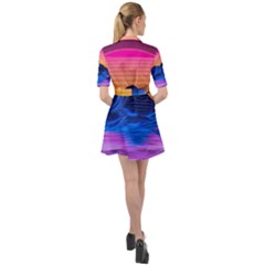 Belted Shirt Dress 