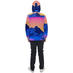 Men s Front Pocket Pullover Windbreaker 