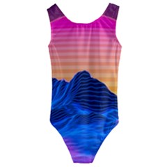 Kids  Cut-Out Back One Piece Swimsuit 