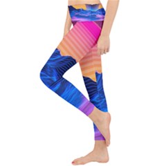 Lightweight Velour Classic Yoga Leggings 