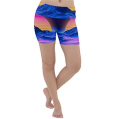 Lightweight Velour Yoga Shorts 