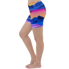 Lightweight Velour Yoga Shorts 