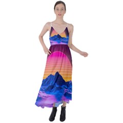 Tie Back Maxi Dress 