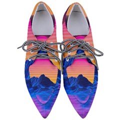 Women s Pointed Oxford Shoes 