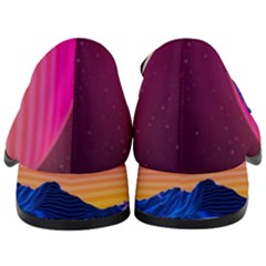 Women s Chunky Heel Loafers 