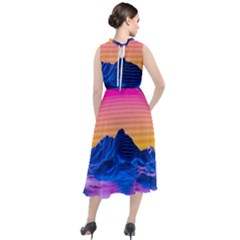 Round Neck Boho Dress 