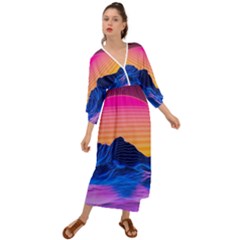 Grecian Style  Maxi Dress 