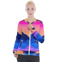 Casual Zip Up Jacket 