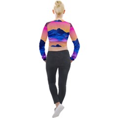 Long Sleeve Cropped Velvet Jacket 