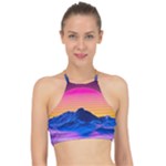 Outrun-vaporwave-hd-wallpaper-preview Racer Front Bikini Top