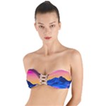 Outrun-vaporwave-hd-wallpaper-preview Twist Bandeau Bikini Top