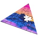 Wooden Puzzle Triangle 
