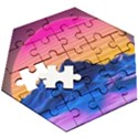 Wooden Puzzle Hexagon 