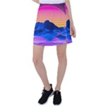 Outrun-vaporwave-hd-wallpaper-preview Tennis Skirt