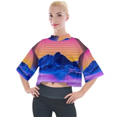 Mock Neck T-Shirt 
